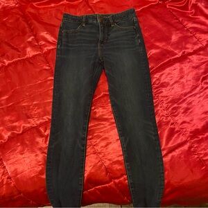 American Eagle Outfitters Dark Blue Skinny Jeans